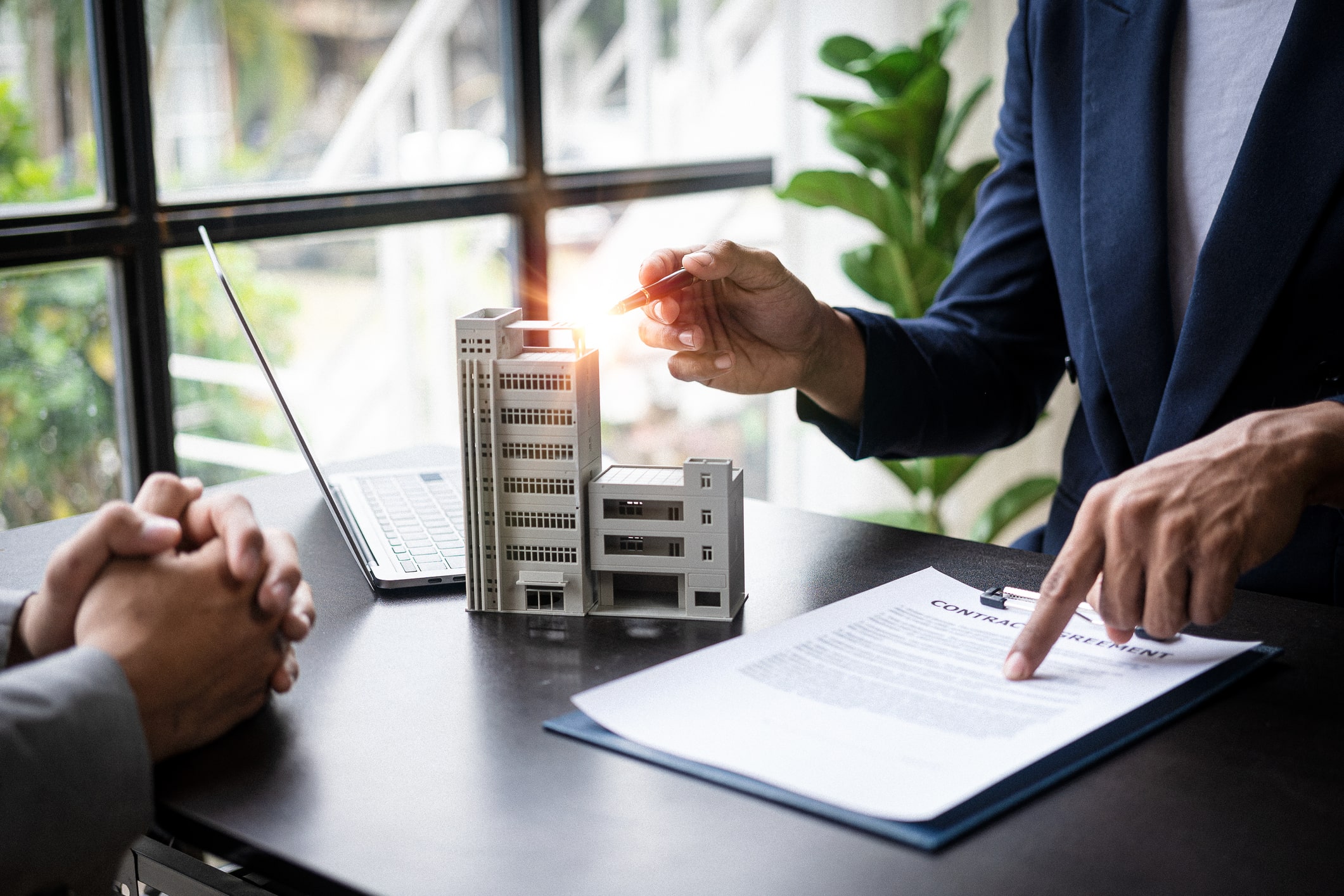 property management contract meeting