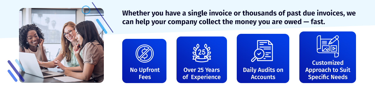 Denver debt collection services graphic