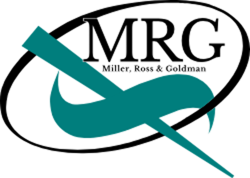 Miller, Ross & Goldman (MRG) logo.